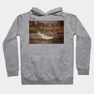 Salmon Run - Fishing Hoodie